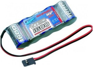 LRP 1600mAh 6V NiMH JR - Płaski