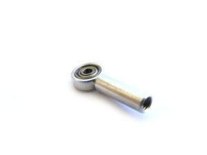 Aluminiowy łącznik z łożyskiem kulkowym M3/?2