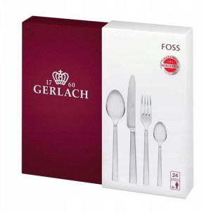 Komplet 24szt sztućców w pudełku 54P FOSS Gerlach