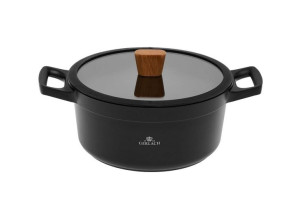 Garnek aluminiowy 24cm ILAG XERA  DUR 320R NATUR