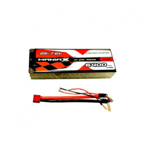 6400mAh 7.6V 100C HardCase ManiaX