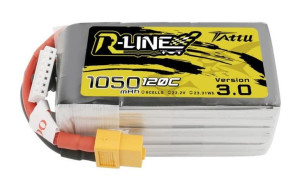 1050mAh 22.2V 120C TATTU R-Line Gens Ace
