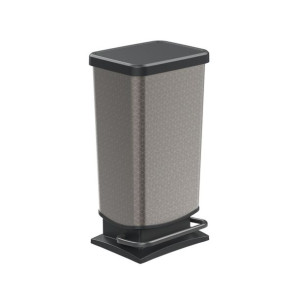 Kosz na śmieci z pedałem Rotho Paso Hexagon 40L