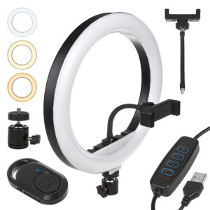 Lampa LED Maclean, 12", 20W, Samowyzwalacz, Bluetooth, Możliwość zmiany bar