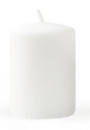 Świeca CLASSIC CANDLES Walec XL 8xh20cm biała