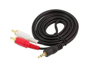 Kabel jack 3,5mm-2xrca cinch 1,5m