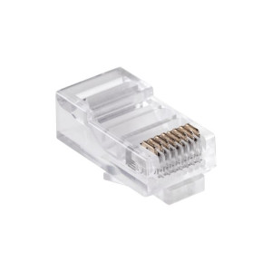 Wtyk telefon. RJ45  8P 8C (linka)