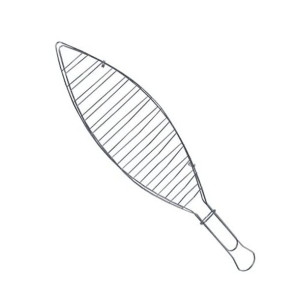 Ruszt do pieczenia ryb 41cm Master Grill MG147