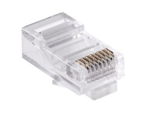 Wtyk telefon.  RJ45  8P 8C(drut)