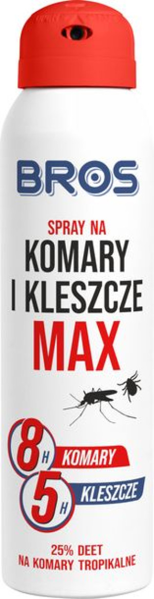 BROS - spray na komary i kleszcze MAX 90ml
