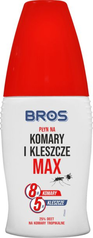 BROS - płyn na komary i kleszcze MAX 50ml
