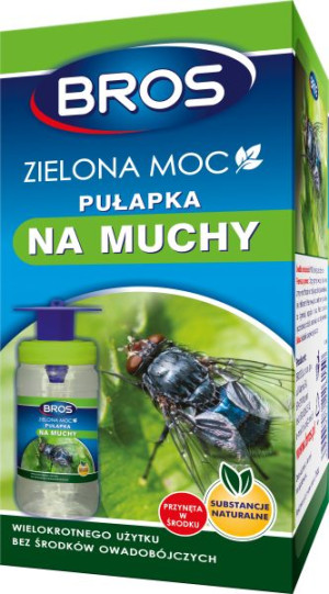 BROS - Zielona Moc pułapka na muchy
