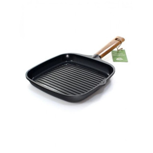 Patelnia grill 28cm aluminiowa ILAG XERA 320R NATUR