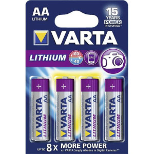4 x bateria litowa Varta Lithium L91 R6 AA