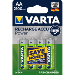 4x akumulatorki R-06 AA 2100mAh Varta Ready2use