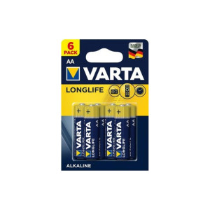 Bateria alkaliczna R-06 LR06 LONGLIFE 6szt Varta