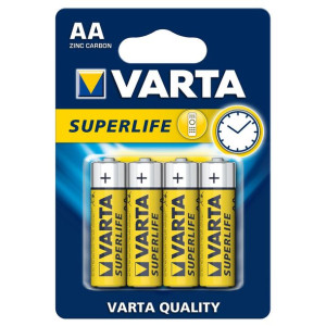 4x baterie Varta Superlife AA (blister)