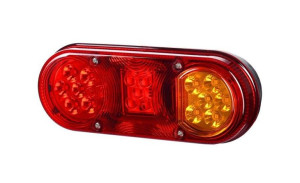 Lampa zespolona tylna hor 76, diodowa 12/24v, prawa (bez oświetlenia tablic