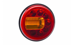 Lampa zespolona tylna hor 96a - luna, diodowa 12/24v, lewa (wersja naścienn