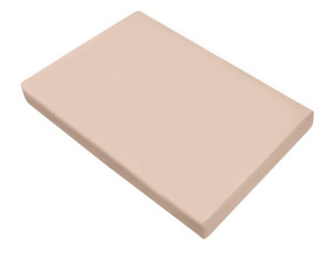 Prześcieradło Satynowe Greno 220x210 Kremowe