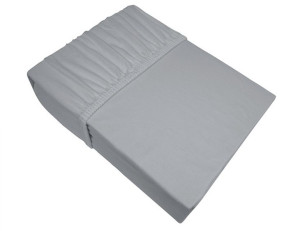 Prześcieradło Jersey Bielbaw z Gumką 180x200 Popiel