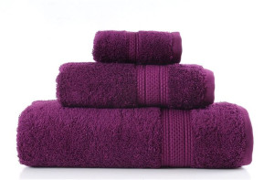 Ręcznik "greno" Egyptian Cotton 70x140 Śliwkowy