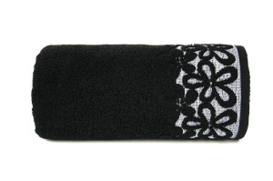 Ręcznik Greno Bella 70x140 Czarny