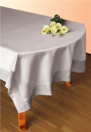 Obrus Greno Teflonowany 30x140 Greek Popielaty