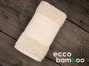 Ręcznik "greno" Ecco Bamboo 50x90 Beż