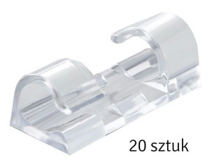 Klips organizer na kable 16szt