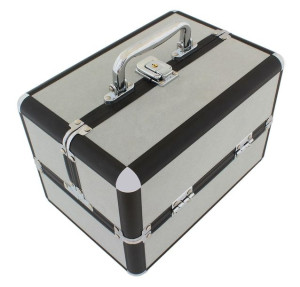 Ca4t Kufer 25x17x17cm Gray-black Kosmety