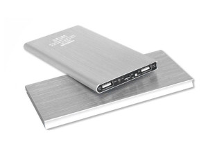 Power Bank 20000 Slim Alu Silver