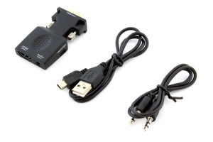 Hd38 Konwerter Vga D-sub Audio Do Hdmi