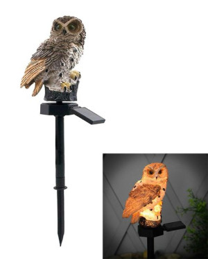 Zd50i Lampa Solarna Led Sowa Brown