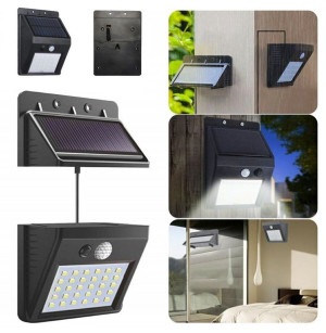 Zd53b Lampa Solarna 30led Z Czujnikiem