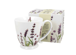 Kubek na stopce jumbo 480 ml CLASSIC LAVENDER