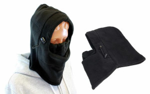 Bq42 Kominiarka Maska Polarowa 3w1 Black