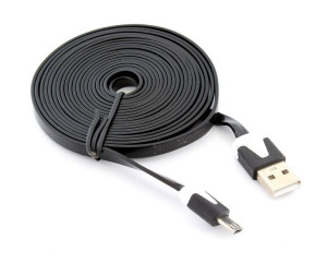 Kk21h Kabel Micro Usb 3m Płaski