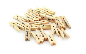 Bq45 Spinacze Mini Klamerki 3,5cm 20 Szt