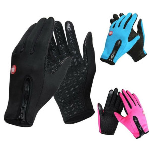 Rękawiczki sport m dotyk pink