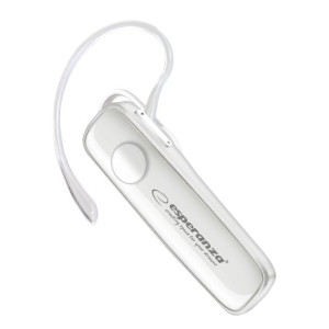 Esperanza Słuchawka Douszna Bluetooth Celebes Biała