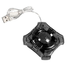 Esperanza Usb 2.0 Hub 4 Porty Star Czarny