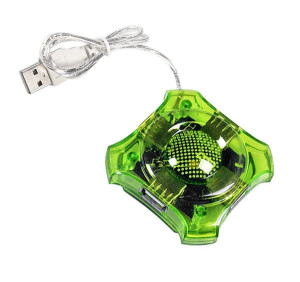 Esperanza Usb 2.0 Hub 4 Porty Star Zielony