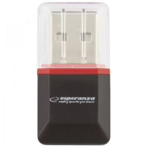 Czytnik kart micro SD USB czarny