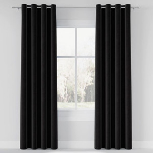 Tkanina dekoracyjna, 280cm, kolor 111 czarny VELVET