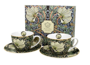 Filiżanki ze spodkami 280 ml komplet 2 szt. PIMPERNEL William Morris