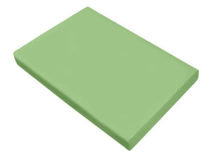 Prześcieradło Satyna Kolor 220x210 Zielone