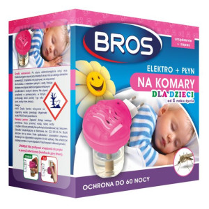 Urządzenie z płynem 60 nocy Bros Elektro od 1 roku życia na komary
