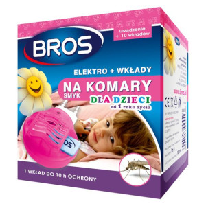 Urządzenie +10 wkładów Bros Elektro Smyk na komary