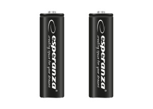 Esperanza Akumulatorki Ni-mh Aa High-capacity 2600mah 2szt Czarne